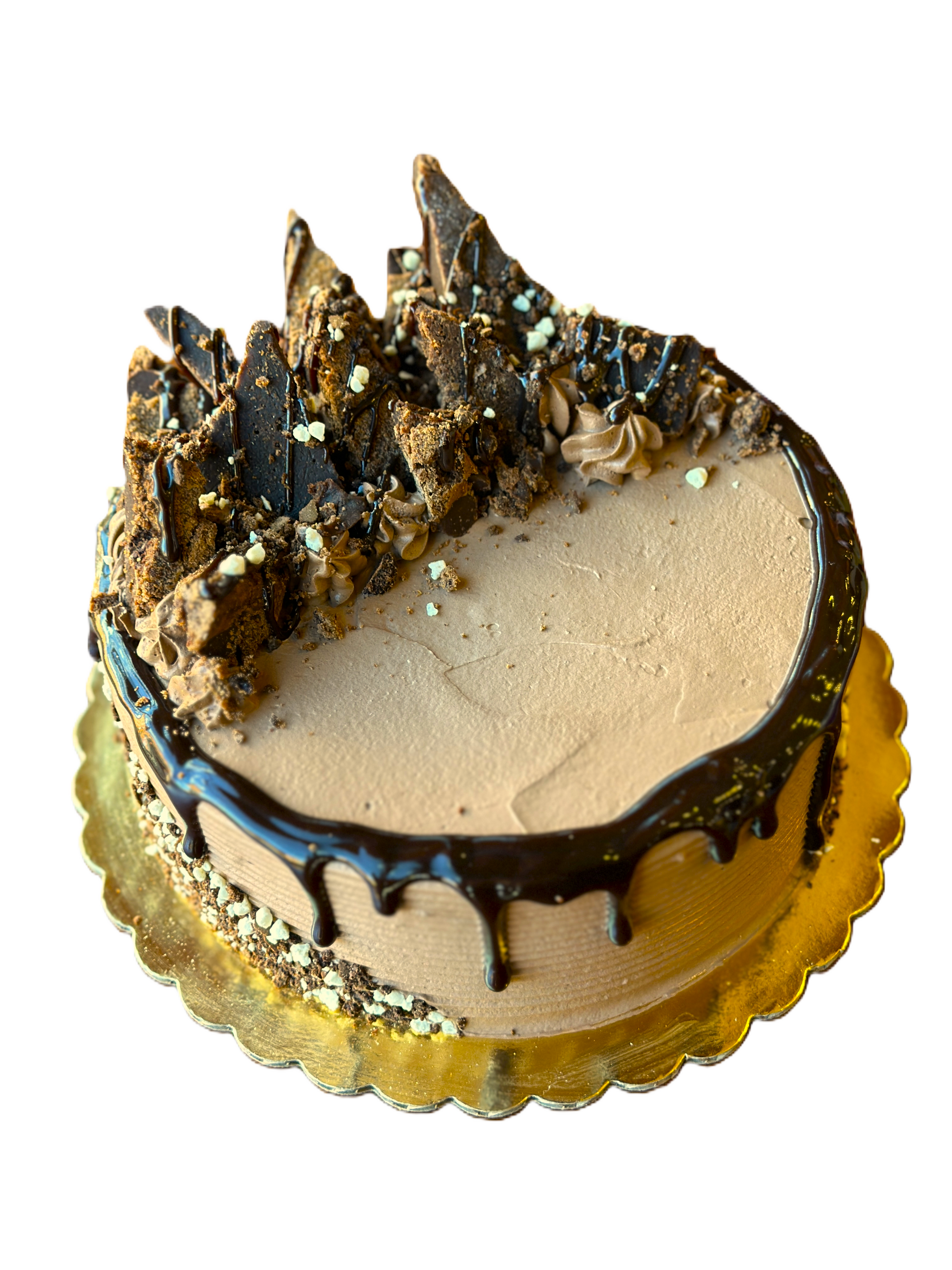 Small Brownie Cake
