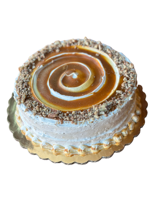 Small Pecan Caramel Cake