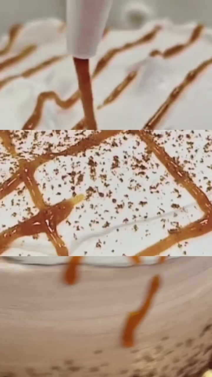 Load video: Small Pumpkin Spice Latte Cake *Limited Batch Release